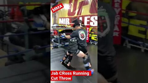 Jab Cross Running Cut Throw