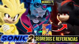 100 Segredos e Referencias no Sonic 2 o Filme | Rk Play