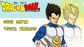 Super Saiyan Vegeta Time-Lapse