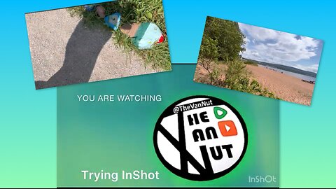 Fly in Plane, Calgary to Deer Lake, Rock Snake? Nice Beach! Trying InShot | @thevannut