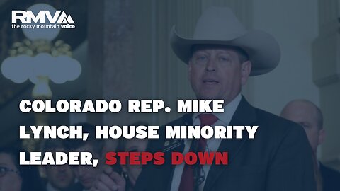 BREAKING NEWS: Colorado Rep. Mike Lynch, House Minority Leader, Steps Down