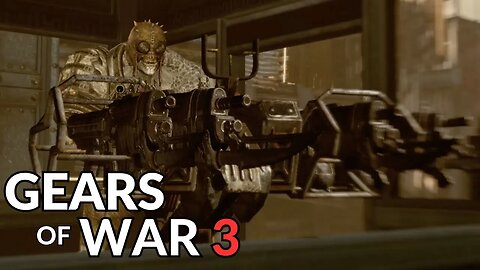 "Battle on the Bridge" - Gears of War 3: ACT 1 - PT 3 - Gameplay Walkthrough