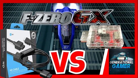 Carby VS Hyperkin HDMI - Nintendo Wii HDMI Cable Featuring F-Zero GX (GameCube)
