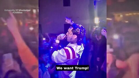 Rapper Lil Pump Shows His Support For Donald Trump At Ole Miss