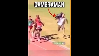 Cameraman vs Athlete.