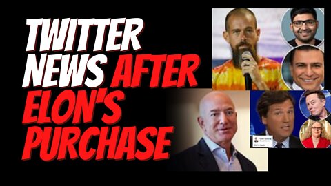 Jeff Bezos Comments, Tucker Carlson Reinstated, Jack Dorsey to Make $928 Million After Elon Deal!