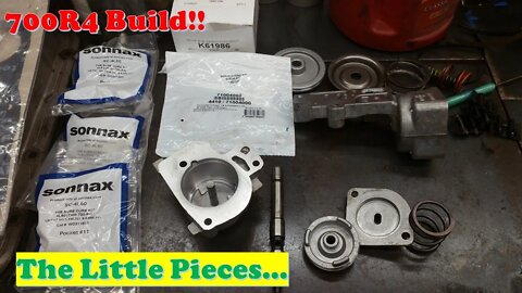 Assembling the little pieces of L2theW's 700R4 Transmission - Part 4, Sonnax goodies here!!