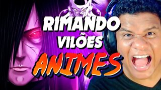 MUITO MASSA! RIMANDO 80 VILÕES DOS ANIMES | React Anime Pro