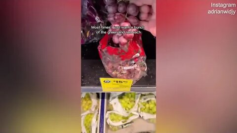 Video: Shopper reveals you don't have to buy the whole bag of grapes