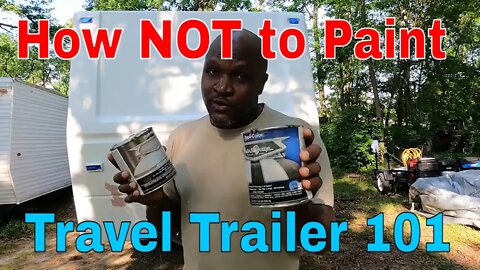 How to paint a Travel Trailer | Dupli Color auto paint