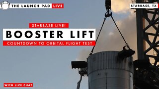 LIVE! SpaceX Prepares Booster 4 for OTP Lift