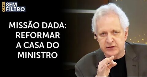 Augusto Nunes: "luxury house to house a minister who earns 'a lot of money'. How can you?" | #osf