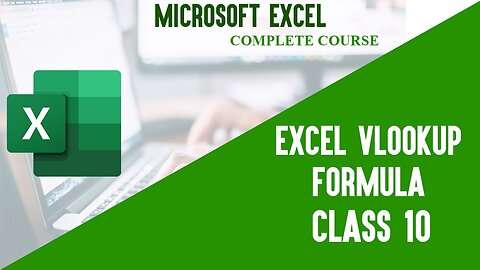 Microsoft Excel Hindi Urdu tutorials How to use V look formula in EXcel - class 10 | Technical Buddy