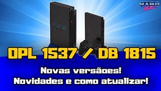 PS2 - NOVO OPL 1537 /DB1815! Novidades, Download e como atualizar!