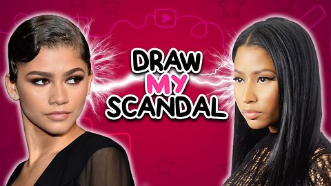 Nicki Minaj Dissed and Zendaya WINS! || Draw My Scandal