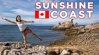 Our Sunshine Coast Road Trip Begins! British Columbia Vlog