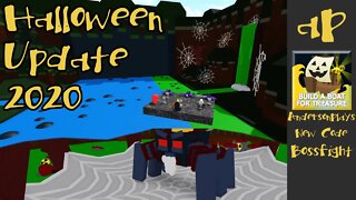 AndersonPlays Roblox Build A Boat For Treasure - Halloween 2020 Update - New Code & Boss Fight