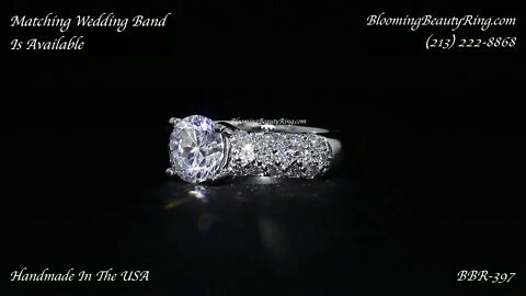 BBR 397 Engagement Ring By Blooming Beauty Ring Company