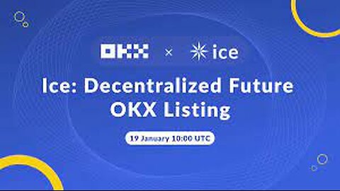 Ice LISTING on OKX How to update your Wallet address