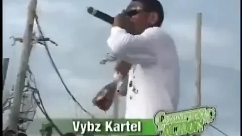 Vybz Kartel performance at champion in action