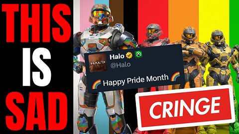 Halo Gets DESTROYED By Fans After CRINGE Gay Pride Month Virtue Signal | They Turn Off Replies!