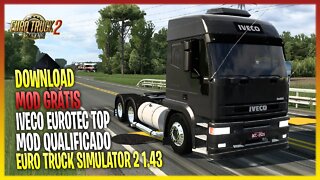 ETS2 IVECO EUROTEC BR MOD DIFERENCIADO EURO TRUCK SIMULATOR 2 1.43