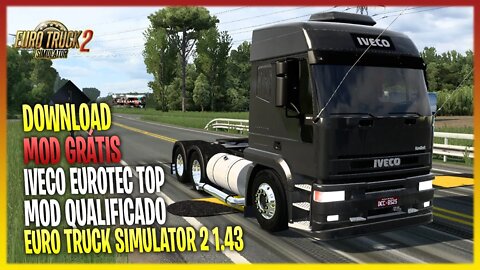 ETS2 IVECO EUROTEC BR MOD DIFERENCIADO EURO TRUCK SIMULATOR 2 1.43