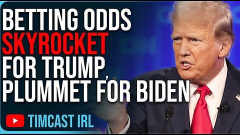 Betting Odds SKYROCKET For Trump PLUMMET For Biden After Debate