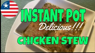 Instant Pot Chicken Stew