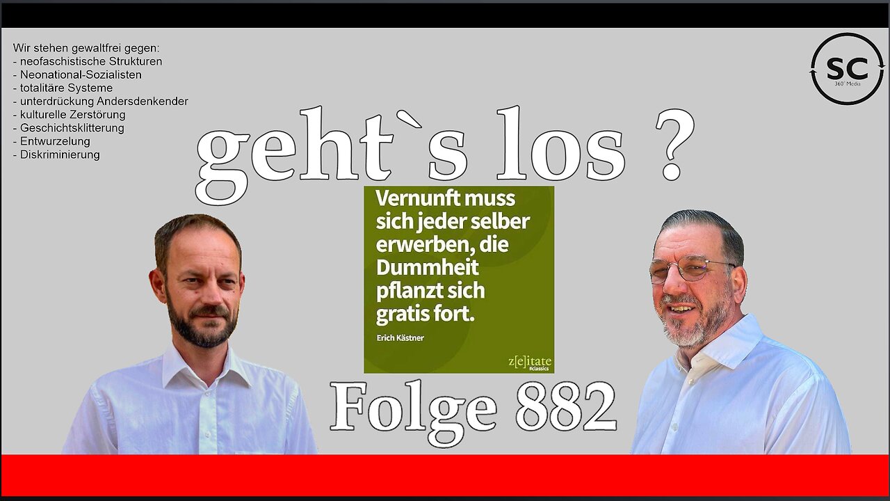 ⁣geht`s los ? Folge 882 Schwurbelbahn Edition