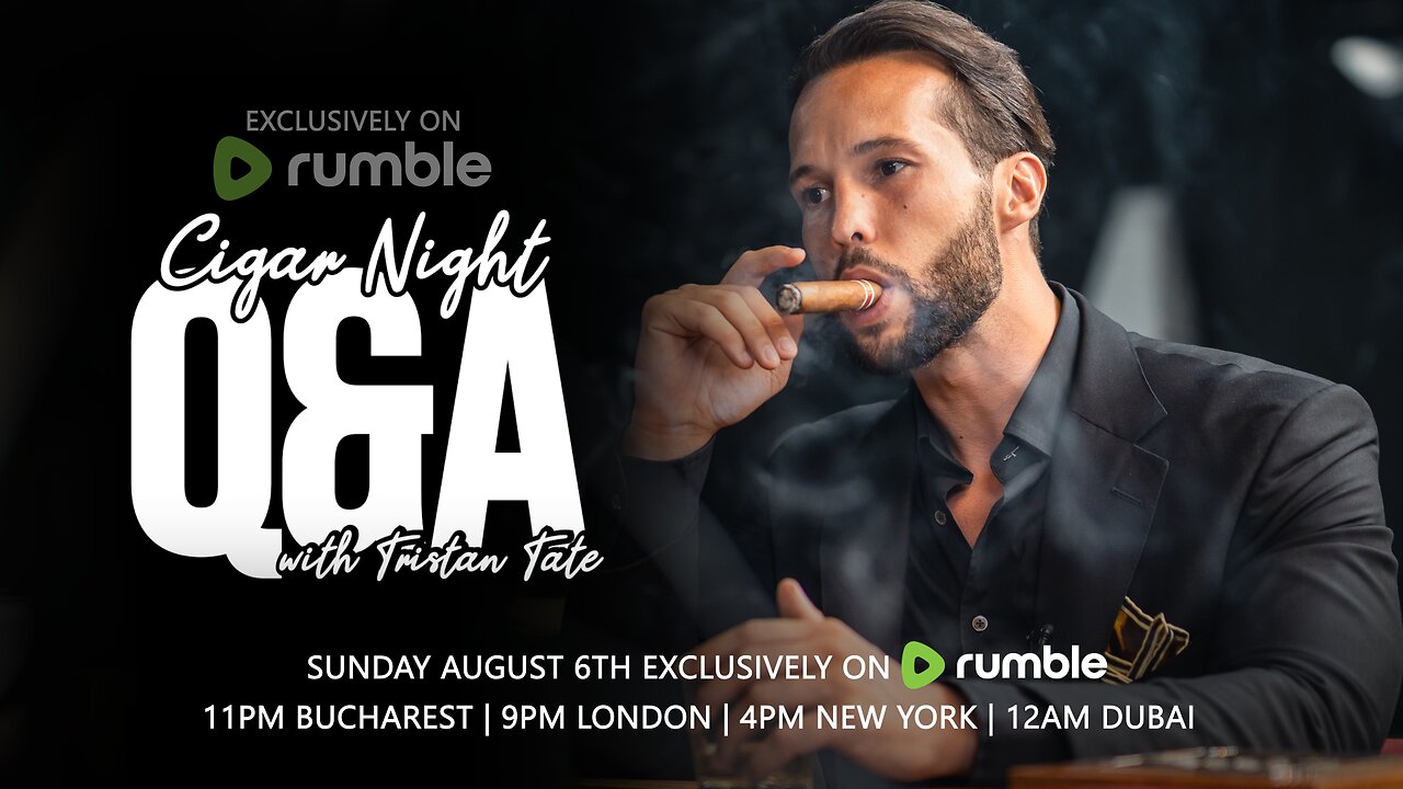 CIGAR NIGHT Q&A WITH TRISTAN TATE | EP.6