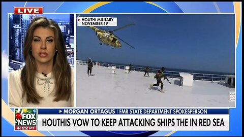 Morgan Ortagus: Use Force To Stop Iran, Houthis!