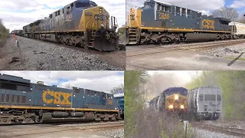 CSX Train Meet from Sterling, Ohio April 20, 2024