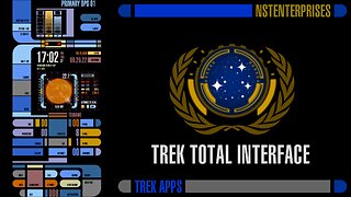 TREK: Total Interface (Not official Star Trek, "LCARS" or affiliated with CBS or Paramount)