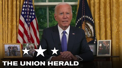 President Biden Delivers an Address to the Nation on Dropping Out of 2024 Presidential Election