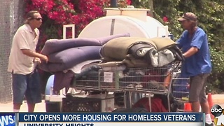 Mayor touts program that helps house homeless military veterans