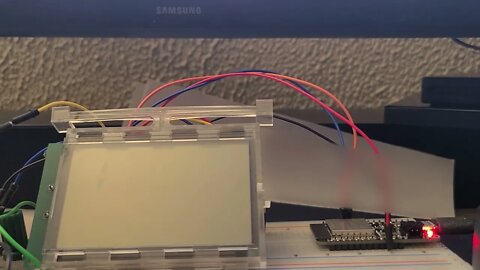 HP 7090A Measurement Plotter - LCD Segment Test