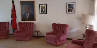 South Africa - Cape Town - Dignitaries gather at the Mandela House at Drakenstein Correctional services (boW)