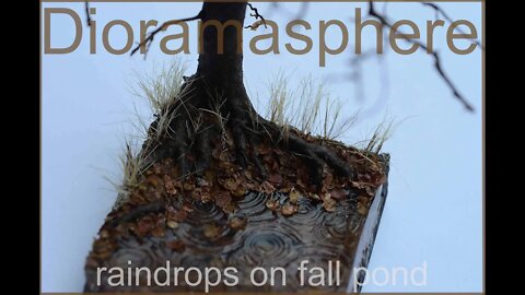 Part 1-Creating Fall Raindrops on Pond with AK Acrylic Still Water Effects