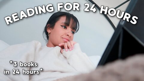 READING FOR 24 HOURS (24 hour reading vlog 2022)