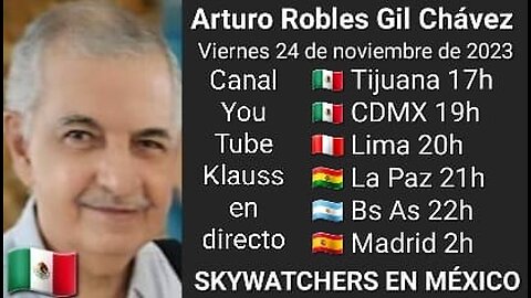 Skywatchers en México parte 28 // Arturo Robles Gil 🇲🇽 @ufolandia22 (24-11-23)