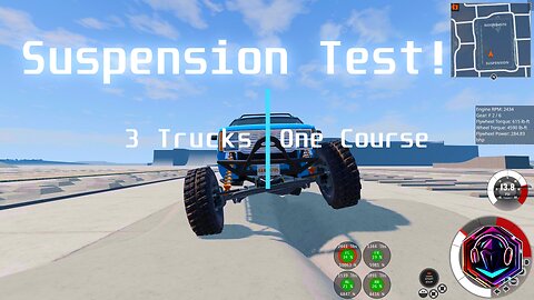 Truck Suspension Test - BeamNG