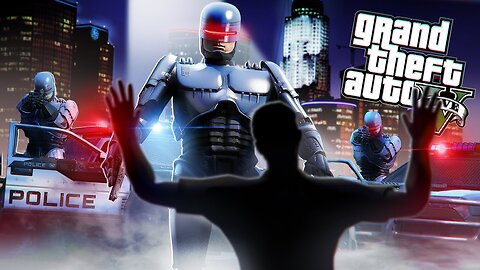 GTA 5 RP: ARMY OF ROBOCOPS RULE THE WHOLE CITY!