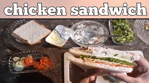 Without cream and mayonnaise | special chicken sandwich| restaurant style sandwich| by fiza farrukh