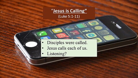 Jesus is Calling