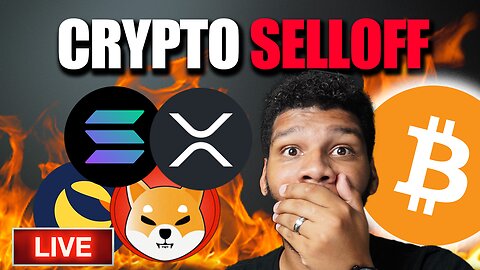 WHAT THE HECK HAPPENED!!! FLASH CRYPTO SELLOFF!!! #LUNC, #CRO, #XRP, BITCOIN CRASHING