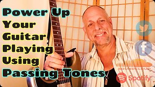Passing Tones, How To Use Passing Notes In Your Guitar Playing - Brian Kloby Guitar