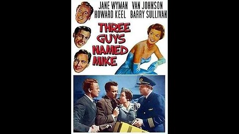Three Guys Named Mike 1951 Comedy, Romance Full Length Movie