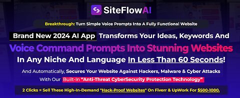 SiteFlow AI Review! Exclusive Launch Offer [+Bonuses]