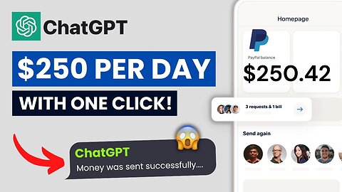 How To Make $250/Day With ChatGPT AI? (How To Use Chatgpt To Make Money Online?)